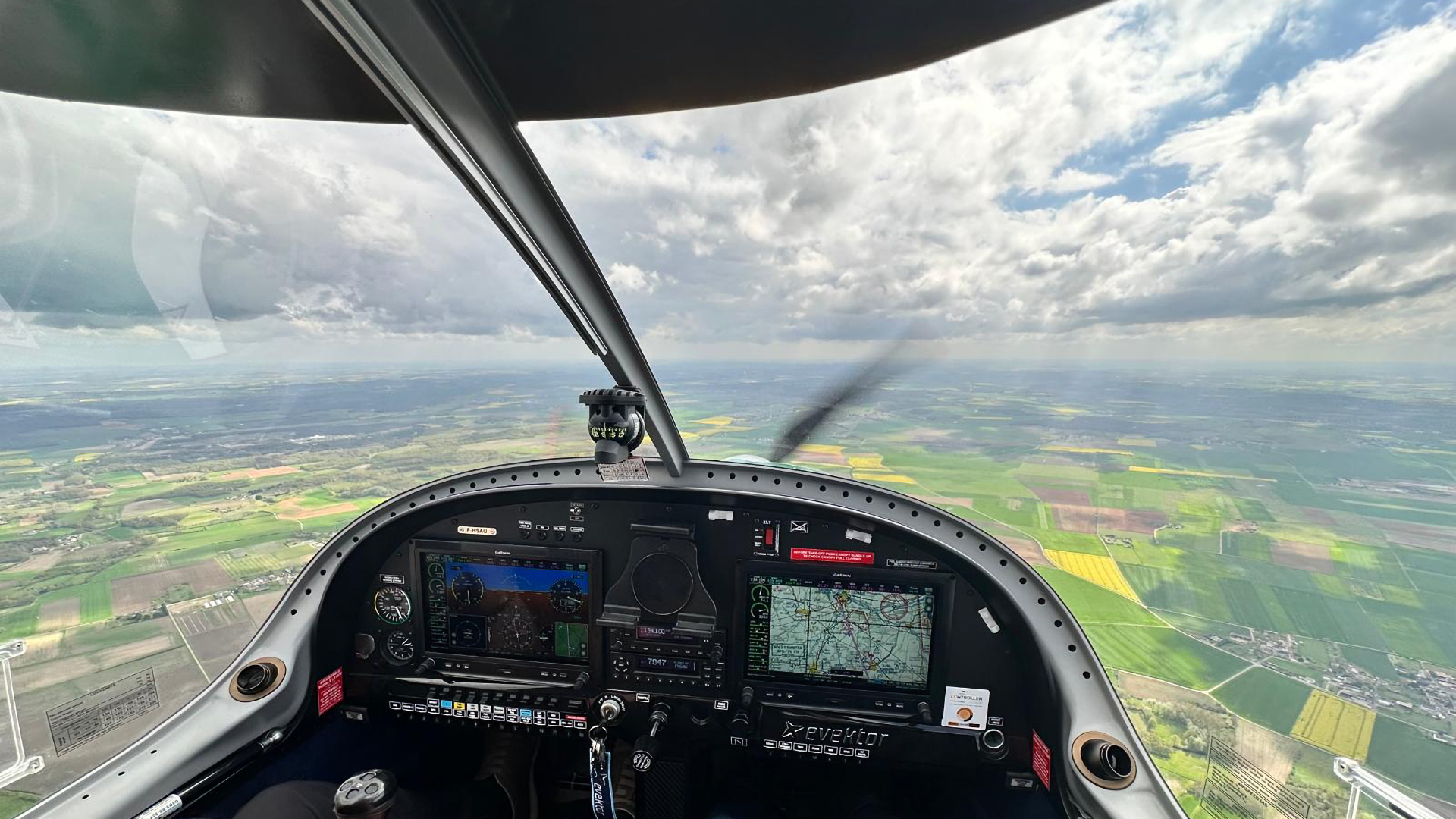 Le nouvel avion de Saumur Air Club