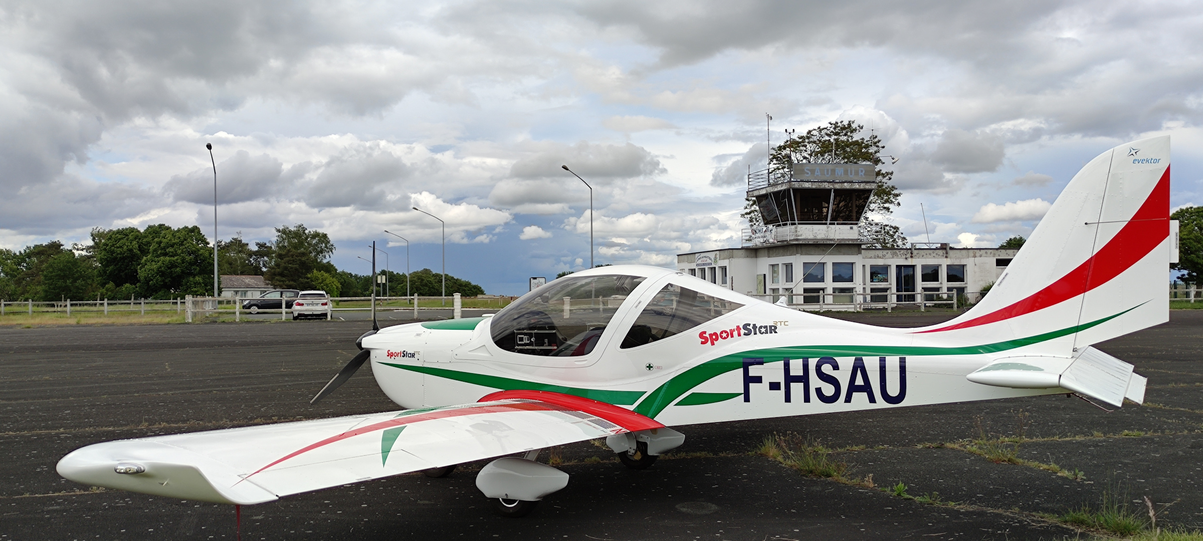 Le nouvel avion de Saumur Air Club