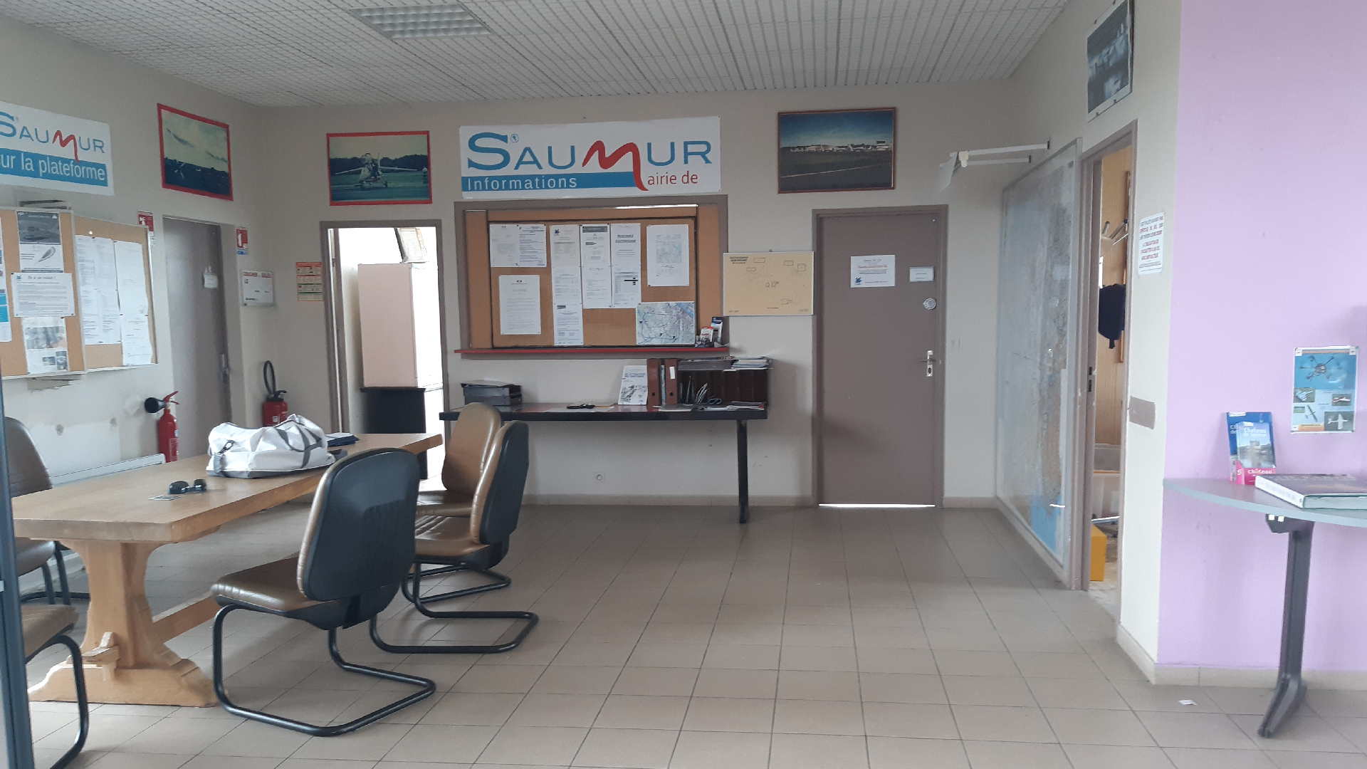 Salle de réunion à Saumur Air Club