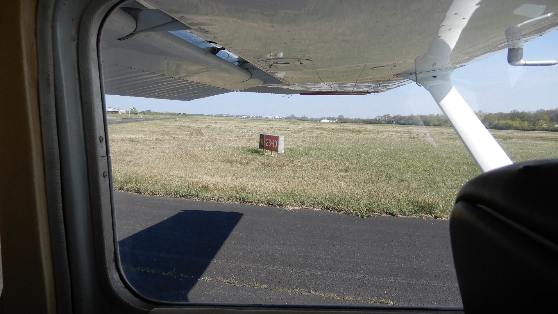 Le roulage au sol sur l'aérodrome de Saumur
