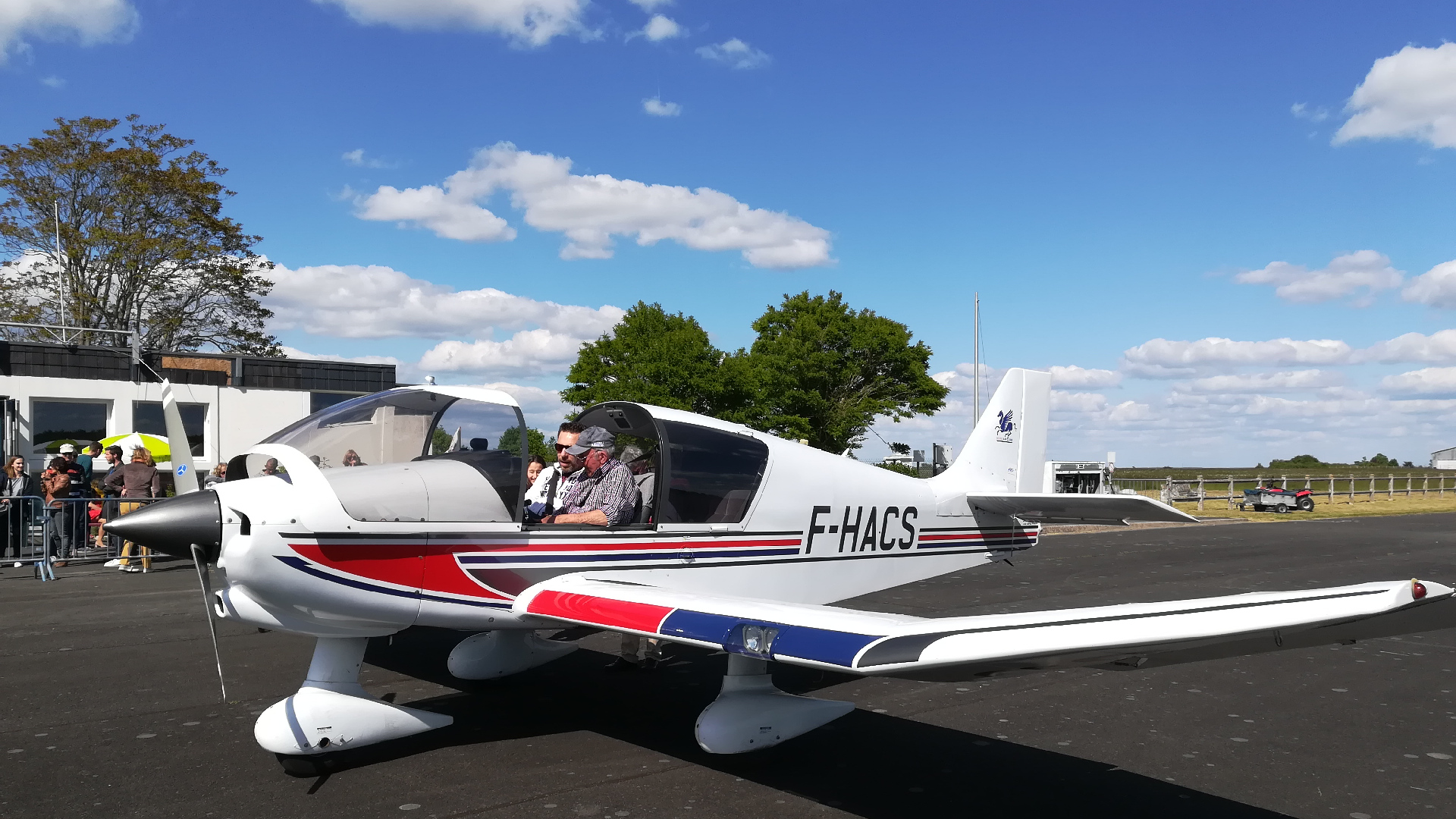 Préparation au vol découverte à Saumur Air Club