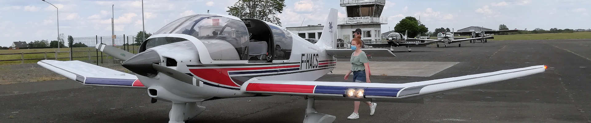 Le DR 400 de Saumur Air Club à LFOD